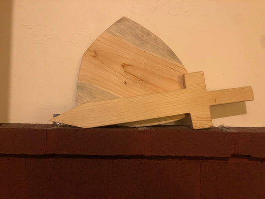 Wooden Sword & Shield